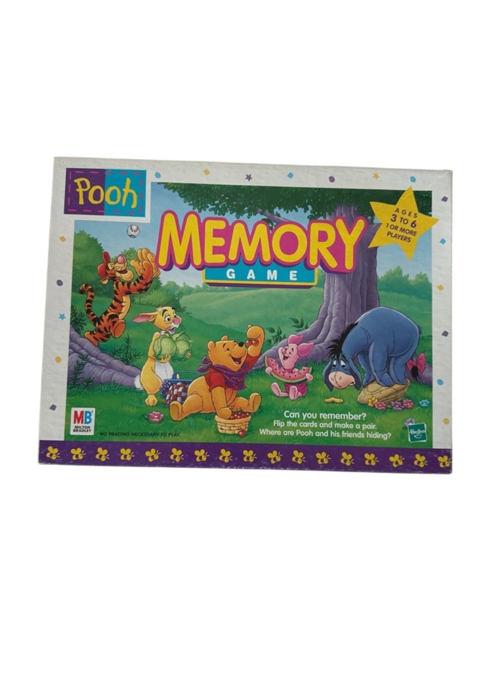 1999 Milton Bradley Pooh Memory Game